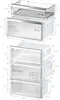 Bosch Kühl-Gefrier-Kombination 363 l B Serie6 FlexInterior Produktbild-Vorschau 8