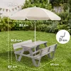 roba Kinder Outdoor+ Set Sitzgruppe ‚Picknick for 4‘, mit Produktbild-Vorschau 7