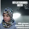 HECKBO Set Schal und Mütze mit Reflektoren Traktoren Produktbild-Vorschau 2