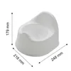 Rotho Babydesign Bella Bambina, Weiß, Polypropylen (PP), Produktbild-Vorschau 3
