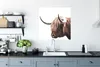 MuchoWow® Poster Schottisches Hochlandrind - Hörner 75x75 Produktbild-Vorschau 3