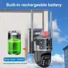 TECHNAXX Dual Kamera Outdoor TX-329, 4G, mit Solarmodul Produktbild-Vorschau 3