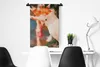 MuchoWow® Wandteppich Wandbehang Ein weißer Kakadu mit Produktbild-Vorschau 4