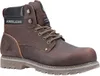 A single brown work boot is shown against a white background. Voir les images du produit
