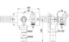 DALLMER Wandeinbau-Waschgeräte-Siphon  406, DN 40/DN 50 Produktbild-Vorschau 7
