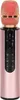 KIK KX3382 Karaoke Bluetooth mikrofon, 2000mAh růžový Náhled obrázku produktu 1