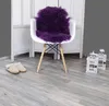 Naturform Tibetlammfell Teppich 100x55cm JAY17 Dunkles Lila Produktbild-Vorschau 2