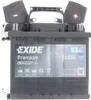 EXIDE EA530 Premium Carbon Boost Auto 12V 53Ah 540A Anteprima dell’immagine prodotto 32