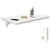Wandklapptisch 80x50 cm Weiß – Klapptisch, Schreibtisch, Produktbild-Vorschau 1