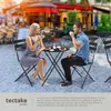 Ensemble table et chaises bistrot Frieda, pliable pour 2 Voir les images du produit 4