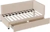 Schlafsofa 90x200cm Polsterbett (ohne Matratze) Produktbild-Vorschau 1