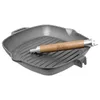 BIOL Quadratische Grillpfanne aus Gusseisen 26×26 cm mit Produktbild-Vorschau 3