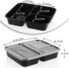 com-four® 10x Vorratsschale mit Deckel - Meal Prep Produktbild-Vorschau 6