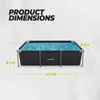 Piscina rettangolare VirtuFit 260x180x66 cm ANTRACITE con Anteprima dell’immagine prodotto 16