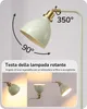EDISHINE Vloerlamp, industriële stijl, verstelbare lampkop, Productafbeelding-voorbeeld 2