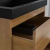 LOMAZOO Badezimmermöbel - Warm Eichenholz - Waschbecken Produktbild-Vorschau 6