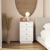 HOMCOM Kommode Sideboard mit 4 Schubladen Schrank aus Produktbild-Vorschau 8