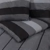 Bettwäsche-Set Dunkelgrau 140x200 cm Baumwolle Produktbild-Vorschau 5