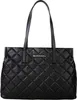A black quilted tote bag with the Valentino logo on the front. Produktbild-Vorschau