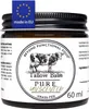 A jar of tallow balm with a label showing a cow and product information. Produktbild-Vorschau