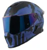 Bogotto Rapto Demon Helm, blau matt, XL Produktbild-Vorschau 1
