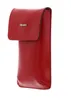 Vanzetti Leder Handytasche Umhängetasche Phone Bag Red rot Produktbild-Vorschau 2