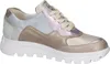 A side view of a multi-colored sneaker on a white background. Produktbild-Vorschau