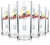 6x Hasseröder Bierglas Bierseidel Gläser Humpen 0,3l Krug Produktbild-Vorschau 7