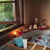 relaxdays Badewannenablage 69 x 14 cm Bambus Produktbild-Vorschau 3