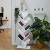 Regał Relaxdays, 9 półek, wymiary: 138 x 51 x 25 cm, wzór Podgląd zdjęcia produktu 2