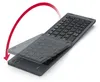 A foldable Bluetooth keyboard is shown in an open position, with a red arrow indicating movement. Anteprima dell’immagine prodotto