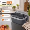 GARANTIA NOVA bidone per rifiuti organici 5 L, grigio Anteprima dell’immagine prodotto 4
