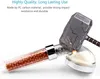 A shower head with internal beads is being struck by Thor's hammer, Mjolnir, with sparks flying. Produktbild-Vorschau