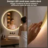 S'AFIELINA Miroir Salle de Bain LED Rond 70 cm avec Voir les images du produit 4