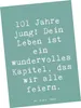 Mr. & Mrs. Panda Grußkarte Spruch 101. Geburtstag Feier - Produktbild-Vorschau 1