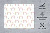 MuchoWow® Mauspad Mousepad Regenbogen - Schmetterling - Produktbild-Vorschau 3
