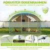ROSEJANE Bogen-Hühnergehege 3 x 2 x 2 m, Hühnerauslauf mit Produktbild-Vorschau 4