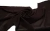 Glatter Chiffon, Voile-Stoff, Dunkelbraun, 50 x 150 cm Produktbild-Vorschau 1