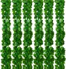 12 Pack 83 Ft künstliche Efeu Girlande Vine Fake Greenery Produktbild-Vorschau 2