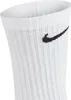 A close-up view of a white Nike sock with the Nike swoosh logo. Produktbild-Vorschau