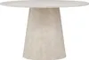 Lanzo table à manger Ø120cm beige. Voir les images du produit 1
