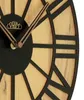 PRIM Glamorous Rome Wanduhr Holz lautlos 3D-Zahlen Produktbild-Vorschau 6