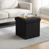 Relaxdays: Taburete plegable, otomana como reposapiés, Vista previa de la imagen del producto 2