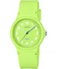 A bright green Casio watch is shown against a white background. Produktbild-Vorschau