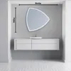 Unregelmäßiger asymmetrischer Spiegel mit LED Beleuchtung Produktbild-Vorschau 2