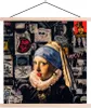 MuchoWow® Textilposter Das Mädchen mit dem Perlenohrring - Produktbild-Vorschau 1