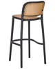 BELIANI Barstuhl 4er-Set Beige und Schwarz PP-Sitz Produktbild-Vorschau 7