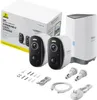 Baseus N1 2K Außenkamera 2er Set (Weiß) Produktbild-Vorschau 7