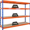 Profi Schwerlastregal Rhino | HxBxT 180x240x60cm | 4 Produktbild-Vorschau 1