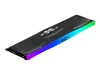 A computer memory module with RGB lighting. Produktbild-Vorschau
